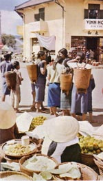 Marché de Dalat en 1953
