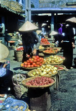 Le marché de Dalat 1972