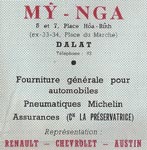 My-Nga, Michelin, Renault, Chevrolet, Austin Dalat
