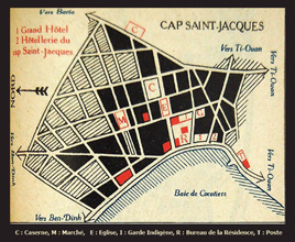 Map Cap St. Jacques 1939