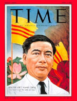 Time magazine avec en couverture le Président Jean-Baptiste Ngo Dinh Diem assassiné le 2 novembre 1963