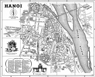 Plan de Hanoï en 1951