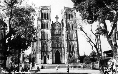 Cathedrale de Hanoï 1952