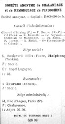 Annuaire de 1933 de la SACRIC