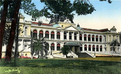 Le Palais Norodom Saïgon 1950