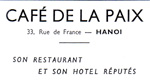 Hôtel-Café de la Paix Hanoï