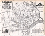 Saigon Map in 1953