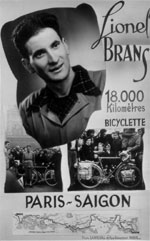 Lionel Brans Paris-Saigon à bicylette
