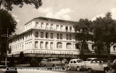 Hôtel Continental Palace en 1950 Saïgon