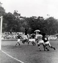 Match de football au Cercle sportif 1949