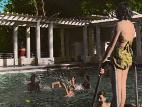 La piscine du Cercle Sportif Saigonnais