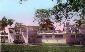 La piscine du CSS Saïgon 1954