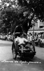 Course de Cyclo-Pousse Saigon 1948