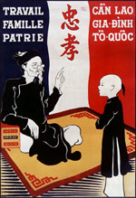 Affiche de Vichy Indochine