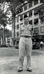 Soldat français Saïgon Février 1955