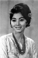 Actrice Tham Thuy Hang Saigon