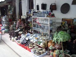 La rue des antiquités Saïgon