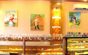 Souvenir du beurre Bretel sur l'affiche 