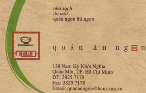 quan an ngo