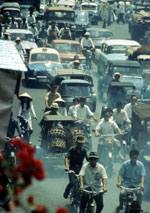 Trafic dans Saigon