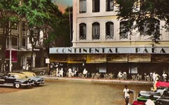 Hôtel Continental Palace au début des années 50 Saïgon