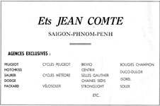 Ets Jean Comte Saigon - Phnom-Penh 